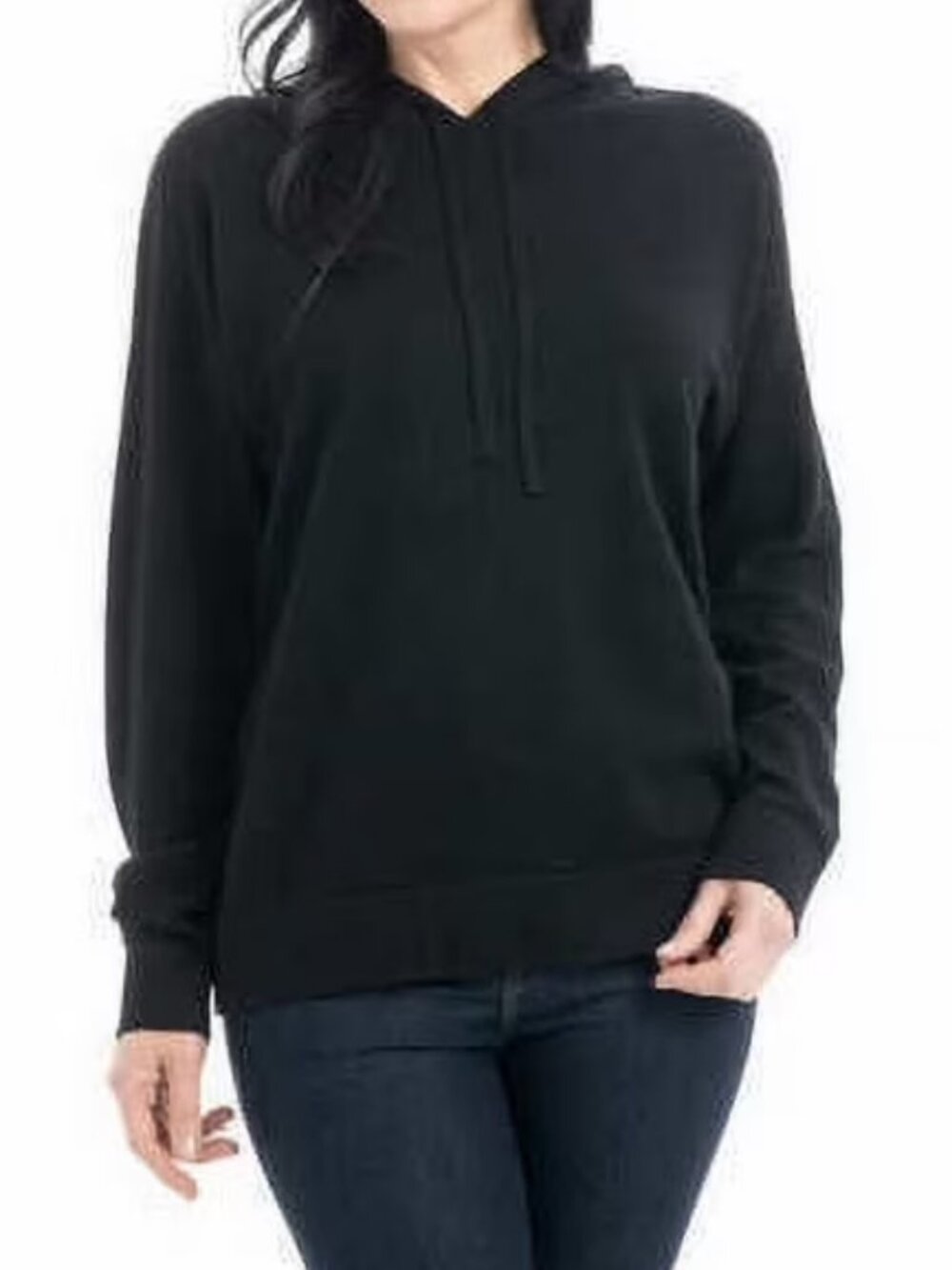 Black Lightweight Hoodie
